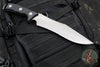 Microtech Arbiter Fixed Blade- Black Handle- Apocalyptic Full Serrated Blade 104-12 AP