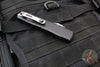 Microtech Ultratech ZBP Zero Blade Play OTF Knife- Clip Point- Black Handle- Vegas Forge Reptilian Pattern Damascus Blade 1121-16 MS4