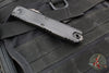 Microtech Ultratech ZBP Zero Blade Play OTF Knife- Clip Point- Black Handle- Baker Forge Blued Icestorm Damascus Blade 1121-16 MS2