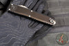 Microtech Ultratech OTF Knife- GEN IV- Double Edge- Black Handle- Apocalyptic Finished Blade 11224-10 AP