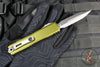 Microtech Ultratech OTF Knife- GEN IV- Double Edge- OD Green Handle- Stonewash Finished Blade 11224-10 OD