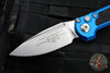 Microtech LUDT OTS Knife- Gen III- Blue Handle- Stonewash Blade 1135-10 BL