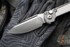 Microtech LUDT OTS Knife- Single Edge- Tactical- Black Handle- Carbon Fiber Inlay- DLC Black Plain Edge Blade 1135-1 DLCTCFIS