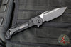 Microtech LUDT OTS Knife- Tanto Edge- Tactical- Black Handle- Black Blade 1136-1 T