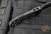 Microtech LUDT OTS Knife- Tanto Edge- Tactical- Black Handle- Black Blade 1136-1 T
