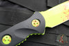 Microtech Socom Alpha- Tanto Edge- Black G-10 Handle With Zombietech Finished Blade 114-1 Z