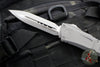 Microtech Combat Troodon Gen III OTF Knife- Double Edge- Natural Clear Finished Handle- Apocalyptic Blade 1142-10 APNC Gen III 2024