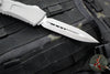 Microtech Combat Troodon Gen III OTF Knife- Double Edge- Natural Clear Finished Handle- Apocalyptic Blade 1142-10 APNC Gen III 2024