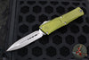 Microtech Combat Troodon Gen III OTF Knife- Double Edge- Green Handle- Apocalyptic Blade 1142-10 APOD Gen III 2024