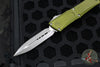 Microtech Combat Troodon Gen III OTF Knife- Double Edge- Green Handle- Apocalyptic Blade 1142-10 APOD Gen III 2024