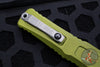 Microtech Combat Troodon Gen III OTF Knife- Double Edge- Green Handle- Apocalyptic Blade 1142-10 APOD Gen III 2024