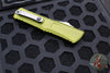 Microtech Combat Troodon Gen III OTF Knife- Double Edge- Green Handle- Apocalyptic Blade 1142-10 APOD Gen III 2024