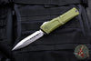 Microtech Combat Troodon Gen III OTF Knife- Double Edge- OD Green Handle- Stonewash Blade 1142-10 OD Gen III 2024