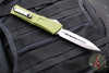 Microtech Combat Troodon Gen III OTF Knife- Double Edge- OD Green Handle- Stonewash Blade 1142-10 OD Gen III 2024