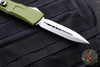 Microtech Combat Troodon Gen III OTF Knife- Double Edge- OD Green Handle- Stonewash Blade 1142-10 OD Gen III 2024