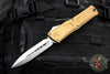 Microtech Combat Troodon Gen III OTF Knife- Double Edge- Tan Handle- Stonewash Blade 1142-10 TA Gen III 2024