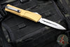 Microtech Combat Troodon Gen III OTF Knife- Double Edge- Tan Handle- Stonewash Blade 1142-10 TA Gen III 2024