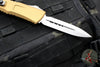 Microtech Combat Troodon Gen III OTF Knife- Double Edge- Tan Handle- Stonewash Blade 1142-10 TA Gen III 2024