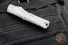 Microtech Combat Troodon Gen III OTF Knife- Double Edge- Natural Clear Handle- Apocalyptic Full Serrated Blade 1142-12 APNC Gen III 2024