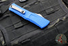 Microtech Combat Troodon Gen III OTF Knife- Double Edge- Navy Blue Handle- Apocalyptic Full Serrated Blade 1142-12 APNA Gen III 2024
