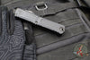 Microtech Combat Troodon Gen III OTF Knife- Double Edge-Shadow Edition- Black Handle- Black DLC Plain Edge Blade 1142-1 DLCTSH Gen III