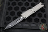 Microtech Combat Troodon Gen III OTF Knife- Double Edge- Natural Clear Finished Handle- Black Plain Edge Blade 1142-1 NC Gen III 2024