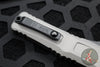 Microtech Combat Troodon Gen III OTF Knife- Double Edge- Natural Clear Finished Handle- Black Plain Edge Blade 1142-1 NC Gen III 2024