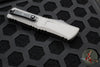 Microtech Combat Troodon Gen III OTF Knife- Double Edge- Natural Clear Finished Handle- Black Plain Edge Blade 1142-1 NC Gen III 2024