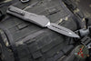 Microtech Combat Troodon Gen III OTF Knife- Double Edge- Tactical- Black Handle- Black Plain Edge Blade 1142-1 T Gen III