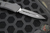 Microtech Combat Troodon Gen III OTF Knife- Double Edge- Tactical- Black Handle- Black Part Serrated Edge Blade 1142-2 T Gen III 2024