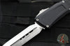 Microtech Combat Troodon Gen III OTF Knife- Double Edge- Black Handle- Satin Blade 1142-4 Gen III