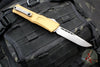 Microtech Combat Troodon Gen III OTF Knife- Single Edge- Tan Handle- Apocalyptic Blade 1143-10 APTA Gen III 2024