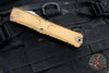 Microtech Combat Troodon Gen III OTF Knife- Single Edge- Tan Handle- Apocalyptic Blade 1143-10 APTA Gen III 2024