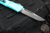 Microtech Combat Troodon Gen III OTF Knife- Single Edge- Turquoise Handle- Apocalyptic Blade 1143-10 APTQ Gen III 2024