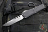 Microtech Combat Troodon Gen III OTF Knife- Single Edge- Black Handle- Stonewash Blade 1143-10 Gen III 2024