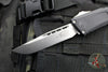 Microtech Combat Troodon Gen III OTF Knife- Single Edge- Black Handle- Stonewash Blade 1143-10 Gen III 2024