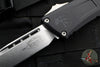 Microtech Combat Troodon Gen III OTF Knife- Single Edge- Black Handle- Stonewash Blade 1143-10 Gen III 2024