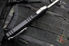 Microtech Combat Troodon Gen III OTF Knife- Single Edge- Black Handle- Stonewash Blade 1143-10 Gen III 2024