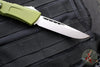 Microtech Combat Troodon Gen III OTF Knife- Single Edge- OD Green Handle- Stonewash Blade 1143-10 OD Gen III 2024