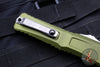 Microtech Combat Troodon Gen III OTF Knife- Single Edge- OD Green Handle- Stonewash Blade 1143-10 OD Gen III 2024
