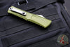 Microtech Combat Troodon Gen III OTF Knife- Single Edge- OD Green Handle- Stonewash Blade 1143-10 OD Gen III 2024