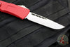Microtech Combat Troodon Gen III OTF Knife- Single Edge- Red Handle- Stonewash Blade 1143-10 RD Gen III 2024
