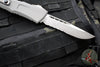 Microtech Combat Troodon Gen III OTF Knife- Single Edge- Natural Clear Finished Handle- Apocalyptic Part Serrated Blade 1143-11 APNC Gen III 2024