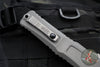 Microtech Combat Troodon Gen III OTF Knife- Single Edge- Natural Clear Finished Handle- Apocalyptic Part Serrated Blade 1143-11 APNC Gen III 2024