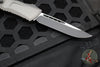 Microtech Combat Troodon Gen III OTF Knife- Single Edge- Natural Clear Finished Handle- Black Plain Edge Blade 1143-1 NC Gen III 2024