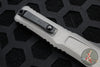 Microtech Combat Troodon Gen III OTF Knife- Single Edge- Natural Clear Finished Handle- Black Plain Edge Blade 1143-1 NC Gen III 2024