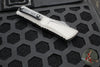 Microtech Combat Troodon Gen III OTF Knife- Single Edge- Natural Clear Finished Handle- Black Plain Edge Blade 1143-1 NC Gen III 2024