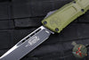 Microtech Combat Troodon Gen III OTF Knife- Single Edge- OD Green Handle- Black Plain Edge Blade 1143-1 OD Gen III 2024