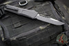 Microtech Combat Troodon Gen III OTF Knife- Single Edge- Tactical- Black Handle- Black Plain Edge Blade 1143-1 T Gen III 2024