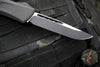 Microtech Combat Troodon Gen III OTF Knife- Single Edge- Tactical- Black Handle- Black Plain Edge Blade 1143-1 T Gen III 2024